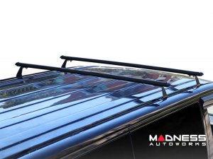 Volkswagen ID. Buzz Roof Rack Cross Bars - Black - Heavy Duty - Fixed Point